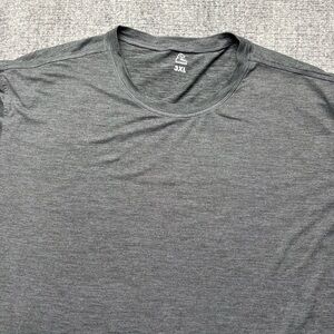 Rhoback Tailwind Performance Long Sleeve Shirt Mens 3XL Gray Golf Travel Stretch